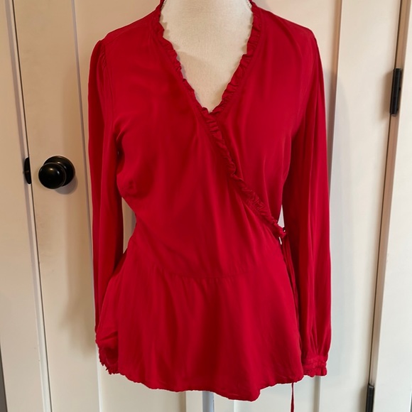 LOFT Tops - LOFT Wrap Top